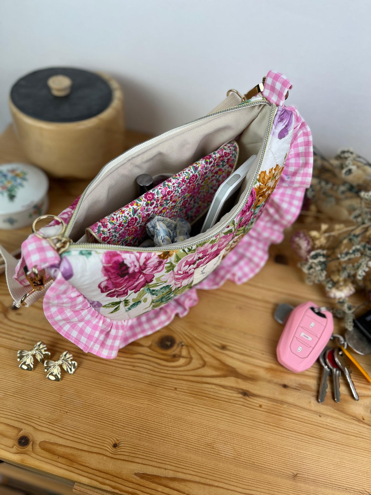 Milan le sac croissant matelassé Liberty of London Bridgerton