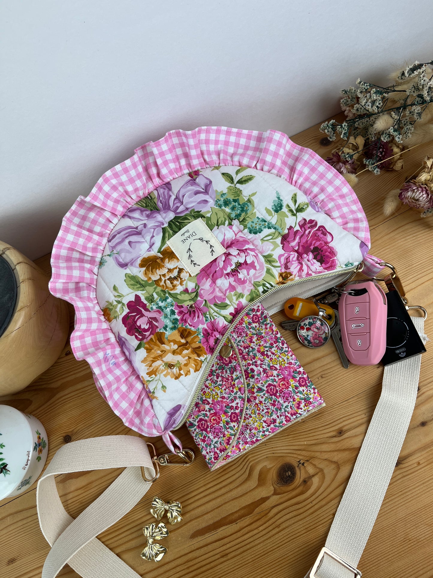 Milan le sac croissant matelassé Liberty of London Bridgerton