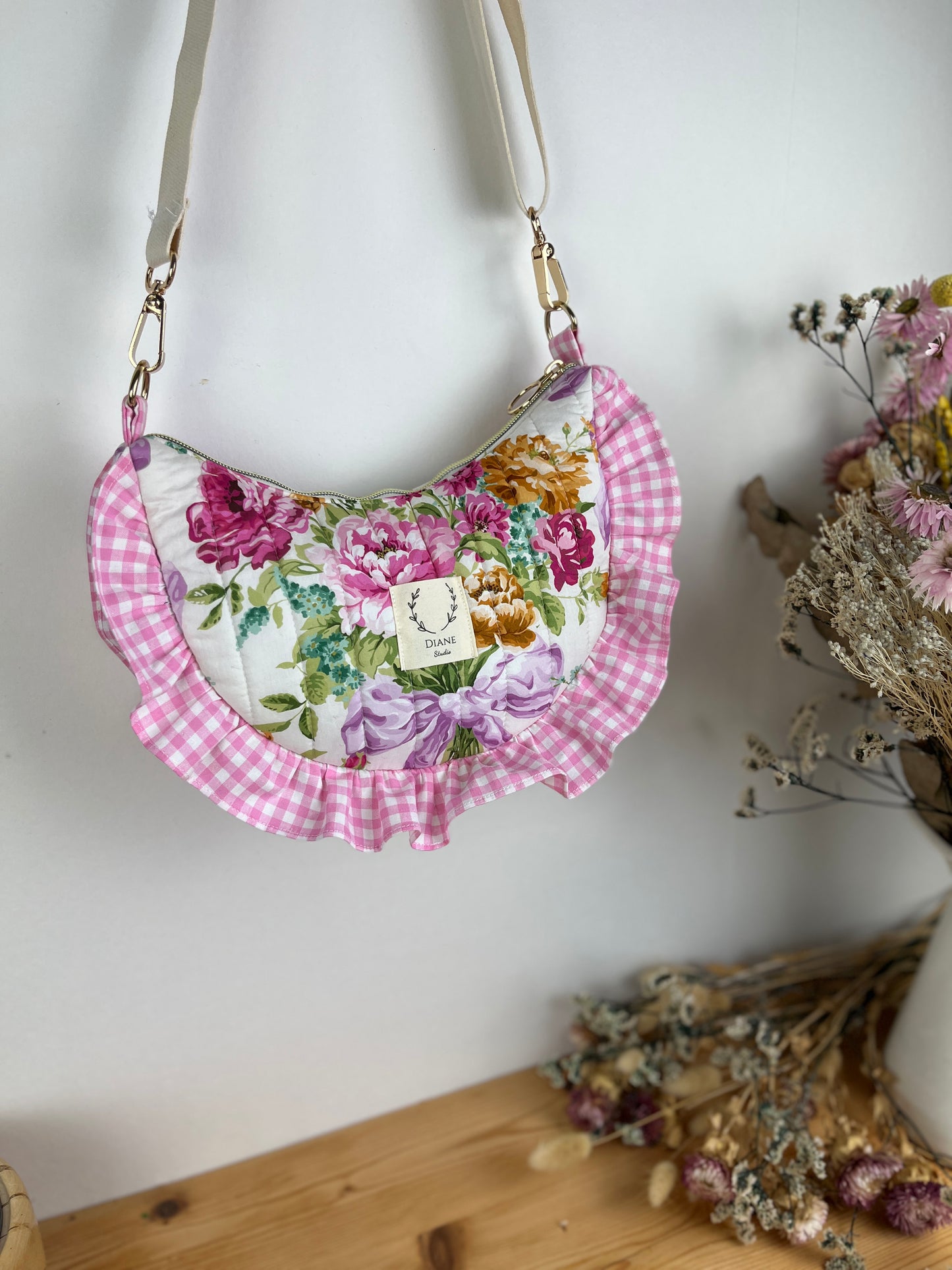 Milan le sac croissant matelassé Liberty of London Bridgerton