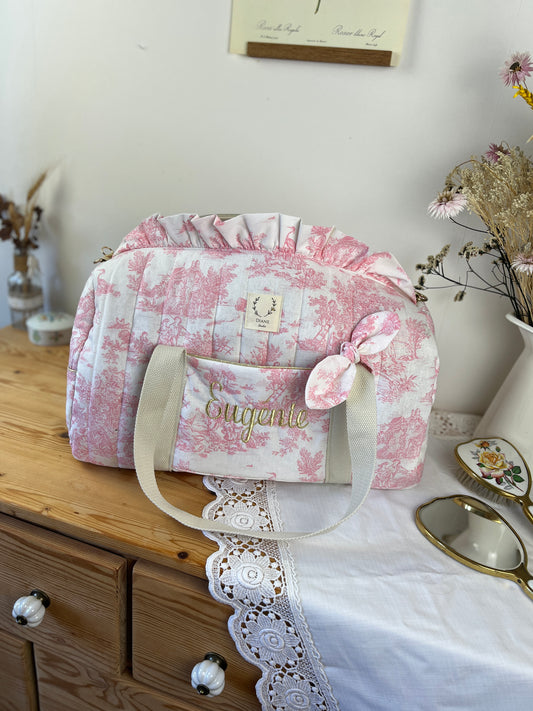 Sac Louison jouy rose