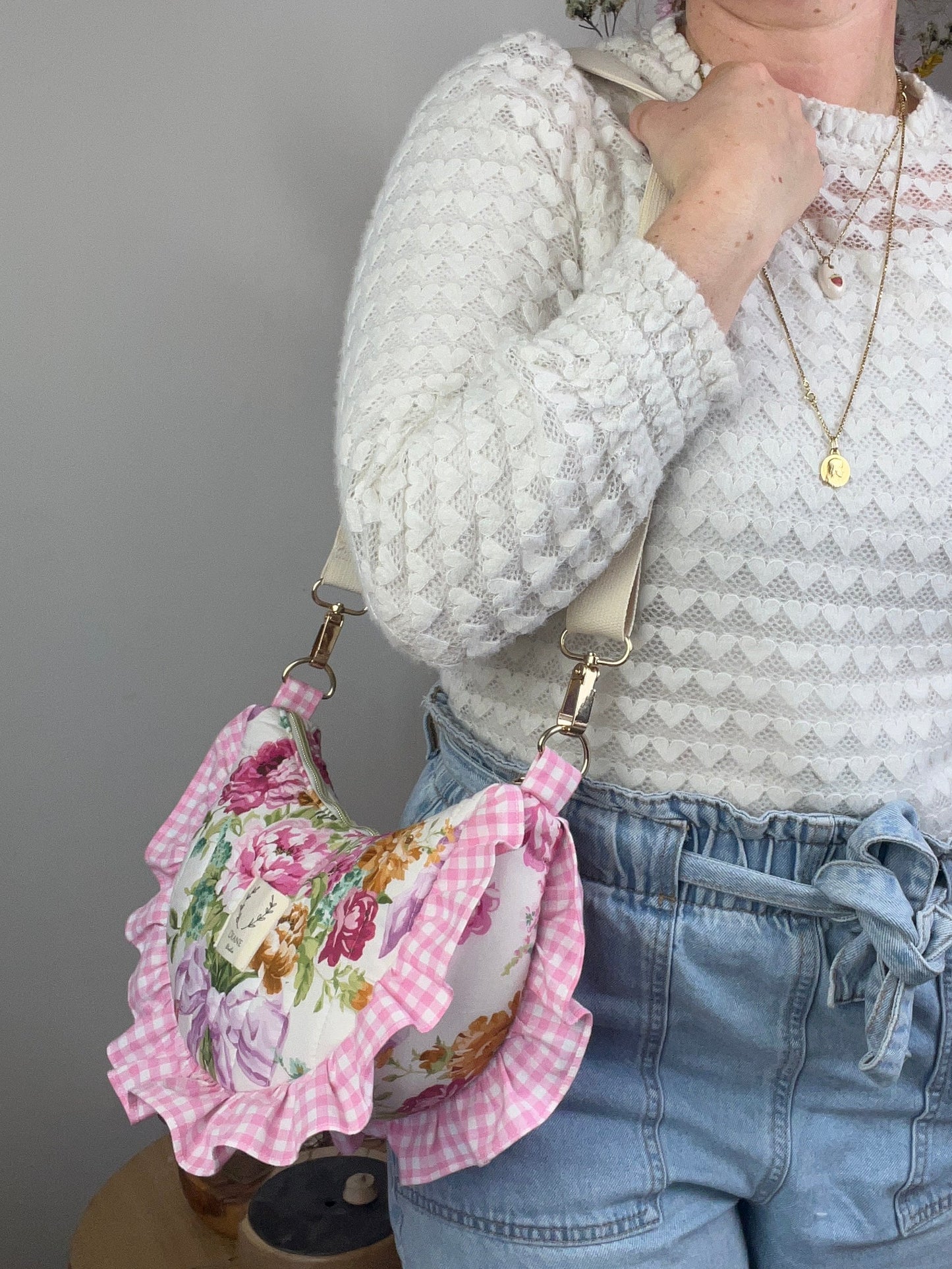 Milan le sac croissant matelassé Liberty of London Bridgerton