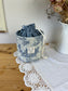 Ensemble : Trousse de toilette et panier pochon personnalisables