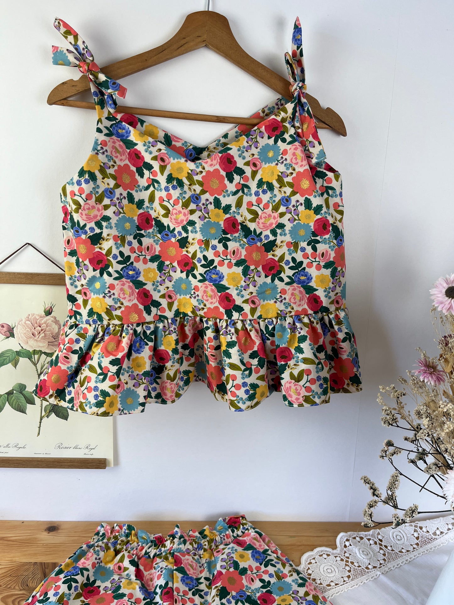 Ensemble Esmée et Isaure vintage garden