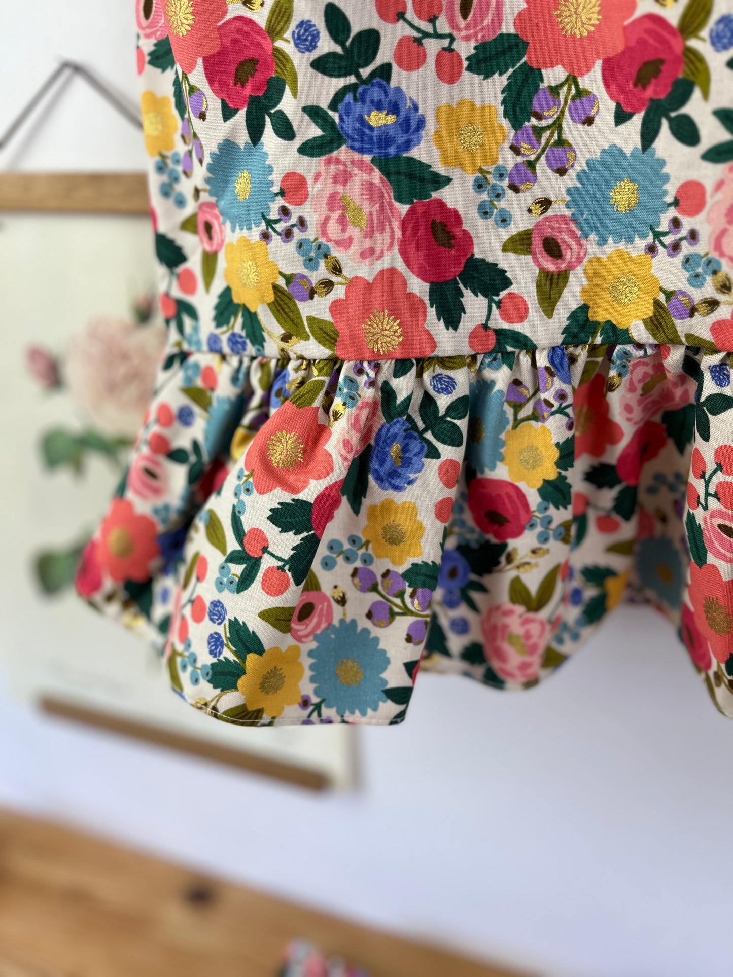 Esmée le top à nouer vintage garden