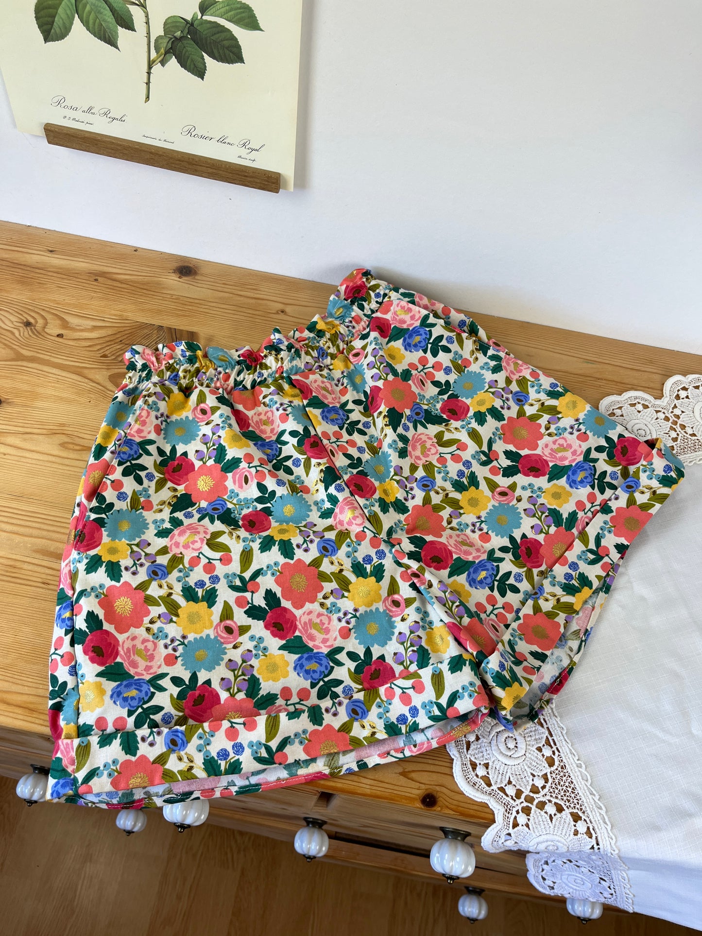 Isaure le short rétro taille haute 100% personnalisable