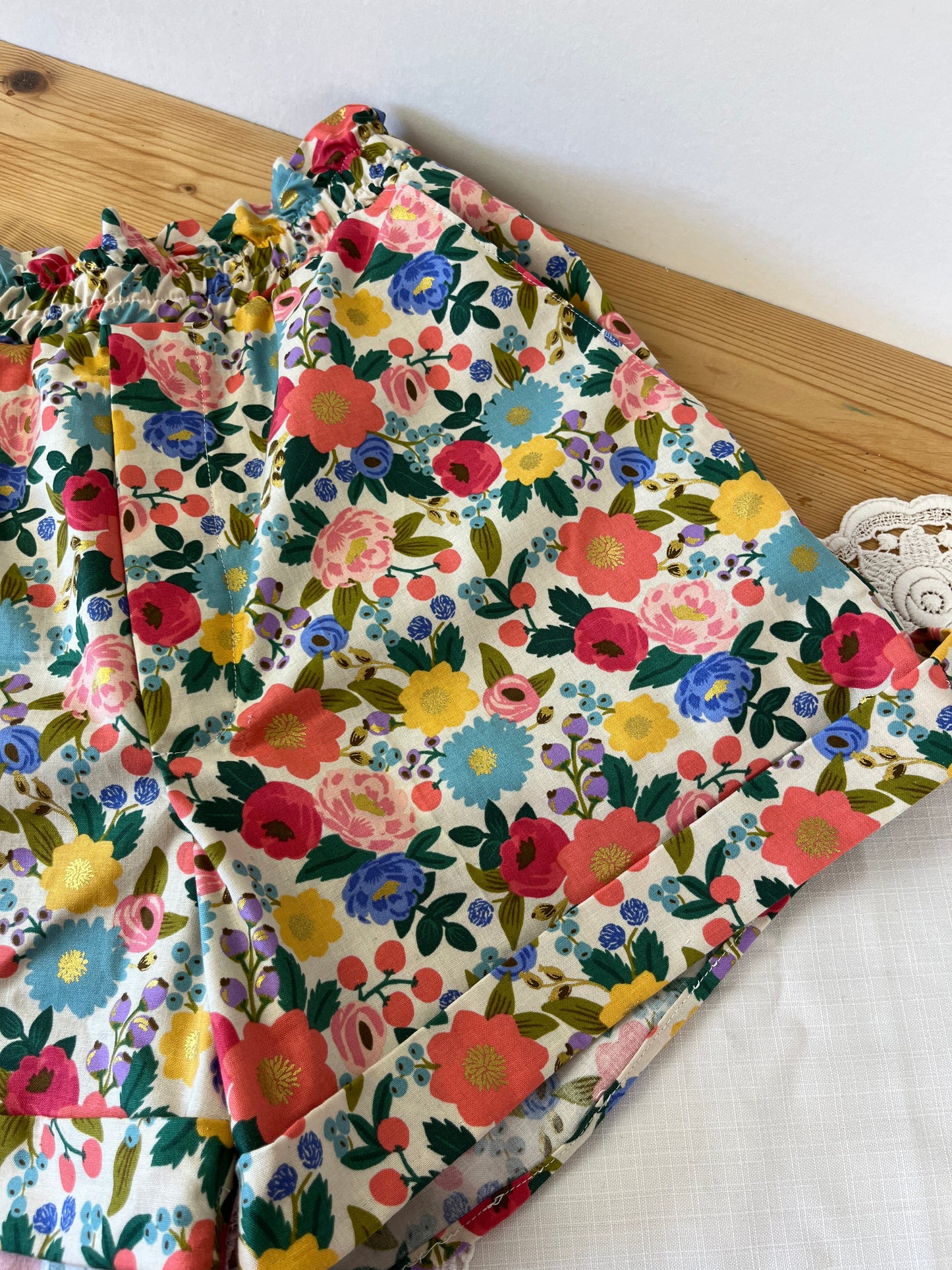 Isaure le short rétro taille haute 100% personnalisable