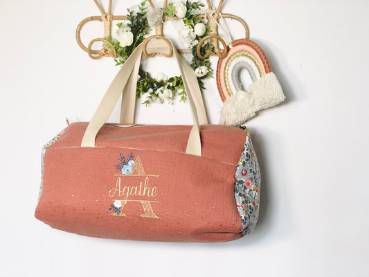 Louison le sac polochon enfant Liberty Betsy porcelaine