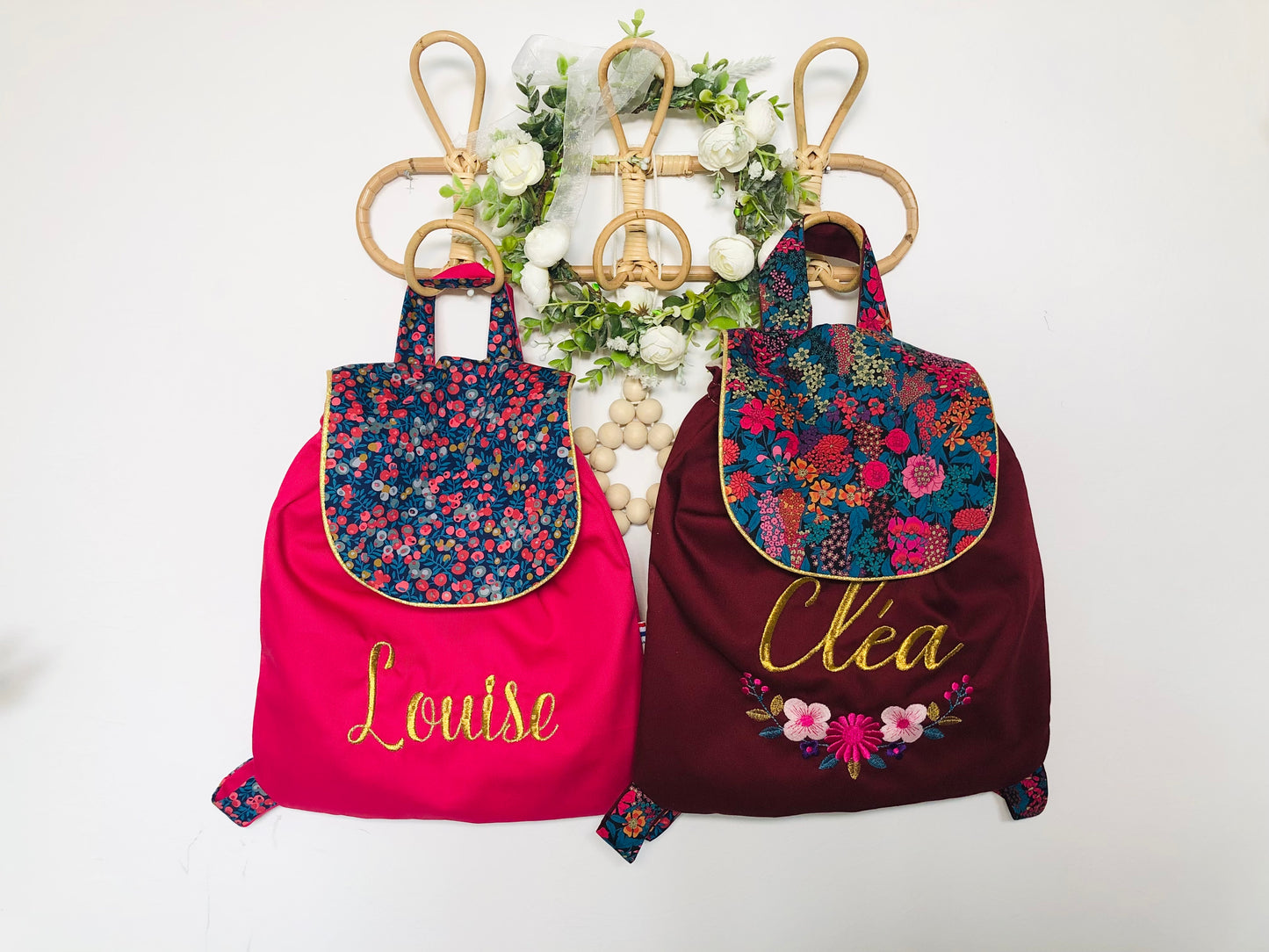 Le sac à dos enfant Églantine 100% personnalisable