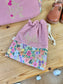 Pochon personnalisé gaze bloom et rose thé