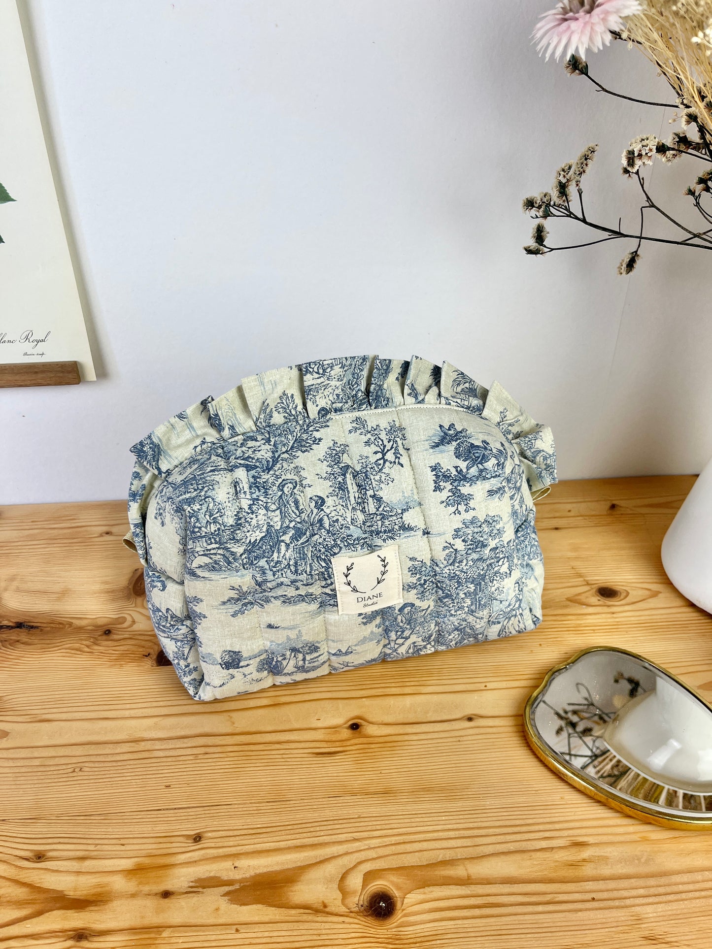 Colette modèle jouy bleu