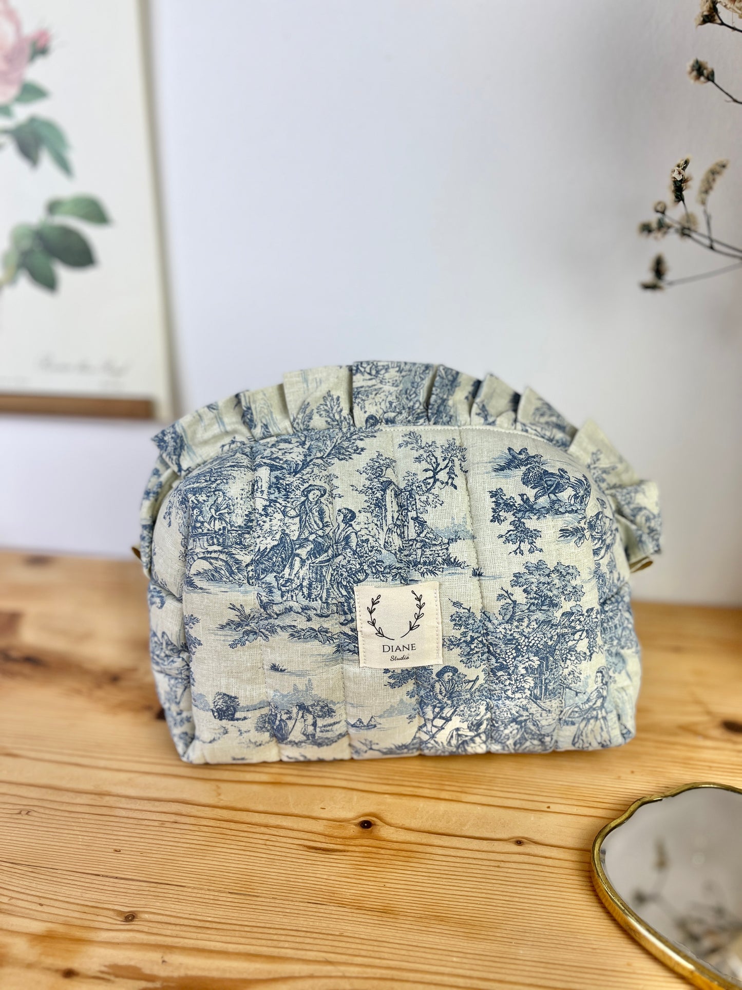 Colette modèle jouy bleu