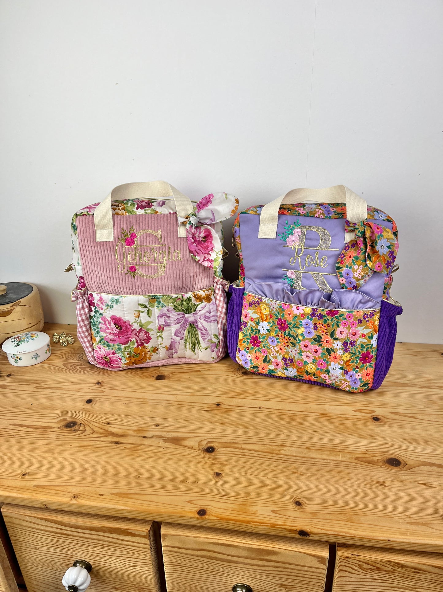 The Ombeline children's backpack is 100% customizable.