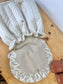 Le sac à dos Églantine gaze crème et meriem