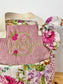 Le sac à dos enfant Ombeline velours rose poudré Liberty bridgerton