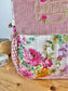 Le sac à dos enfant Ombeline velours rose poudré Liberty bridgerton