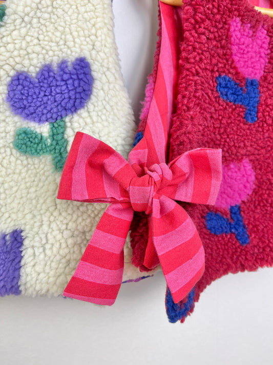 The Josephine children's sherpa tulip sweater