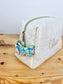 Trousse de toilette Liberty of London malvern meadow et double gaze crème doré