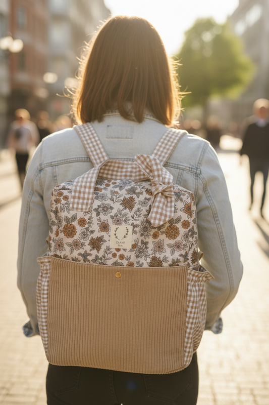 Le sac à dos Angélique personnalisable