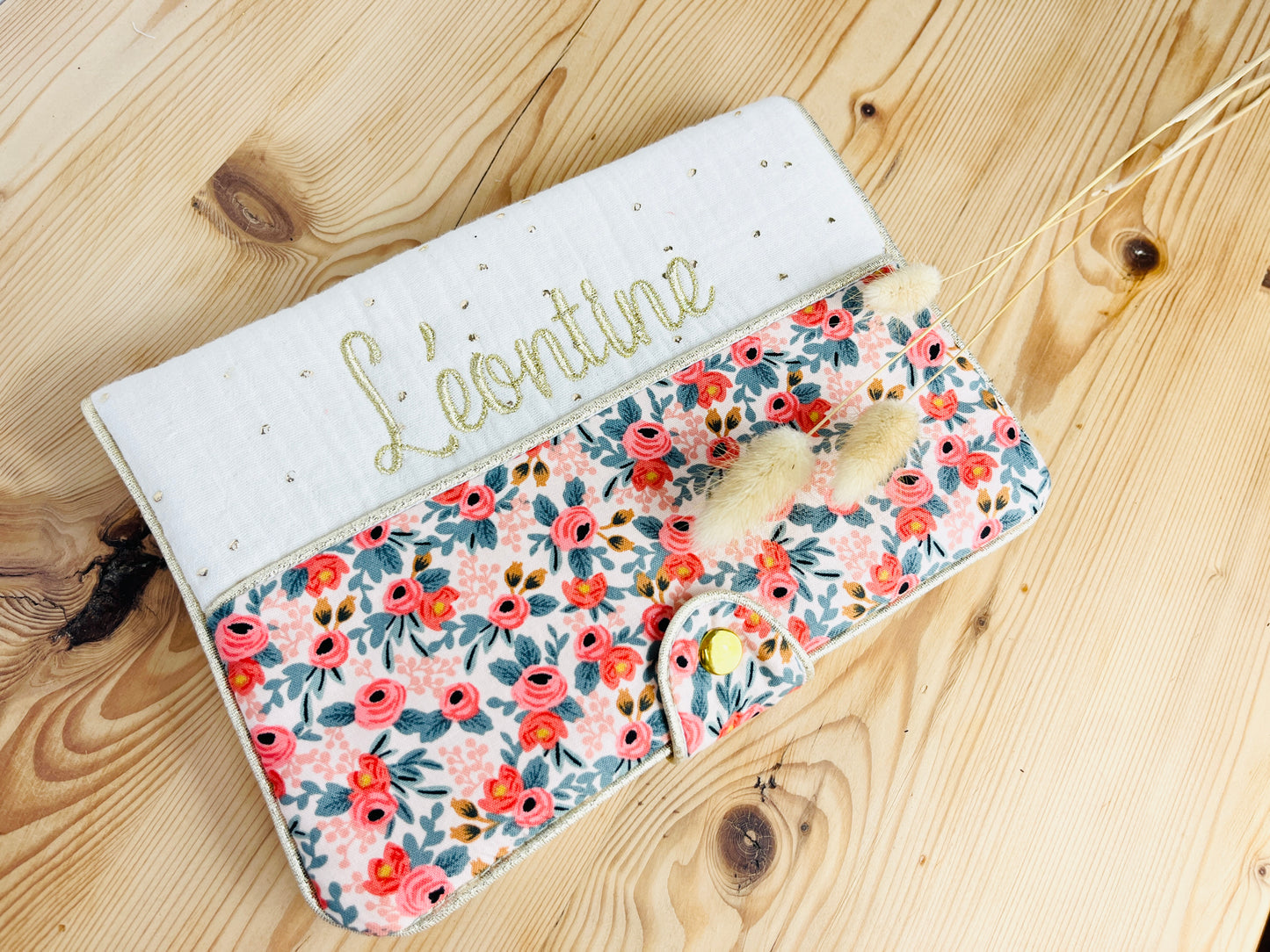 Chloé le protège carnet 100% personnalisable
