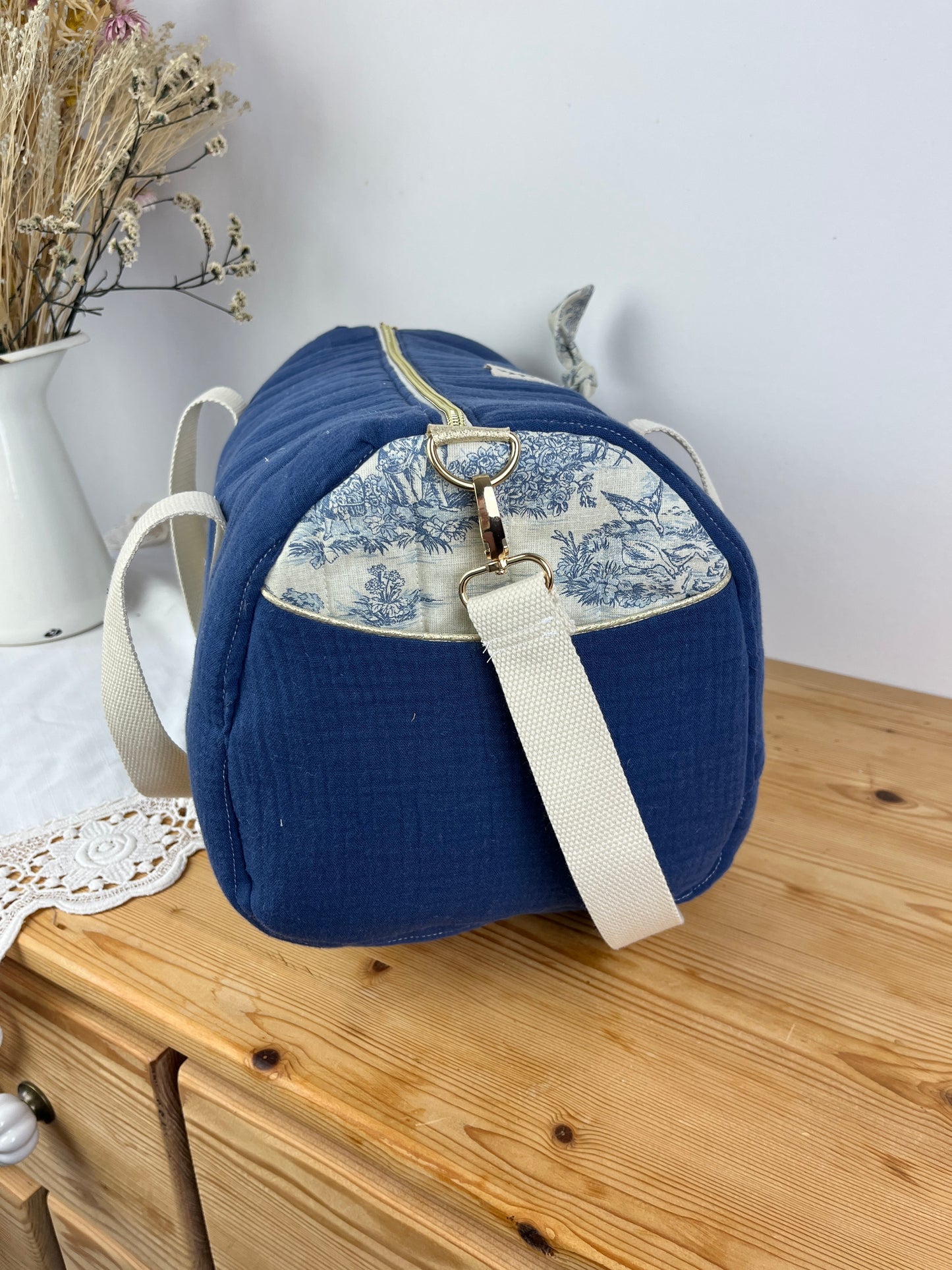 Ensemble : sac Louison sac à dos et protège carnet  personnalisables