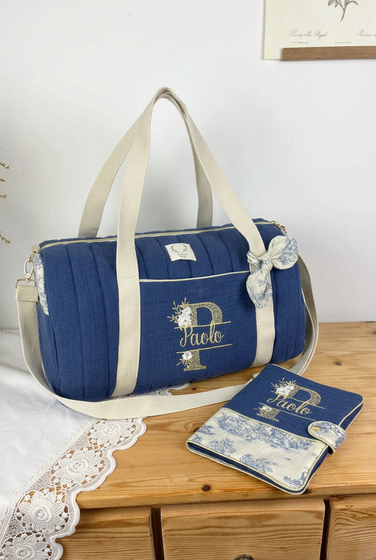 Ensemble : sac Louison et protège carnet