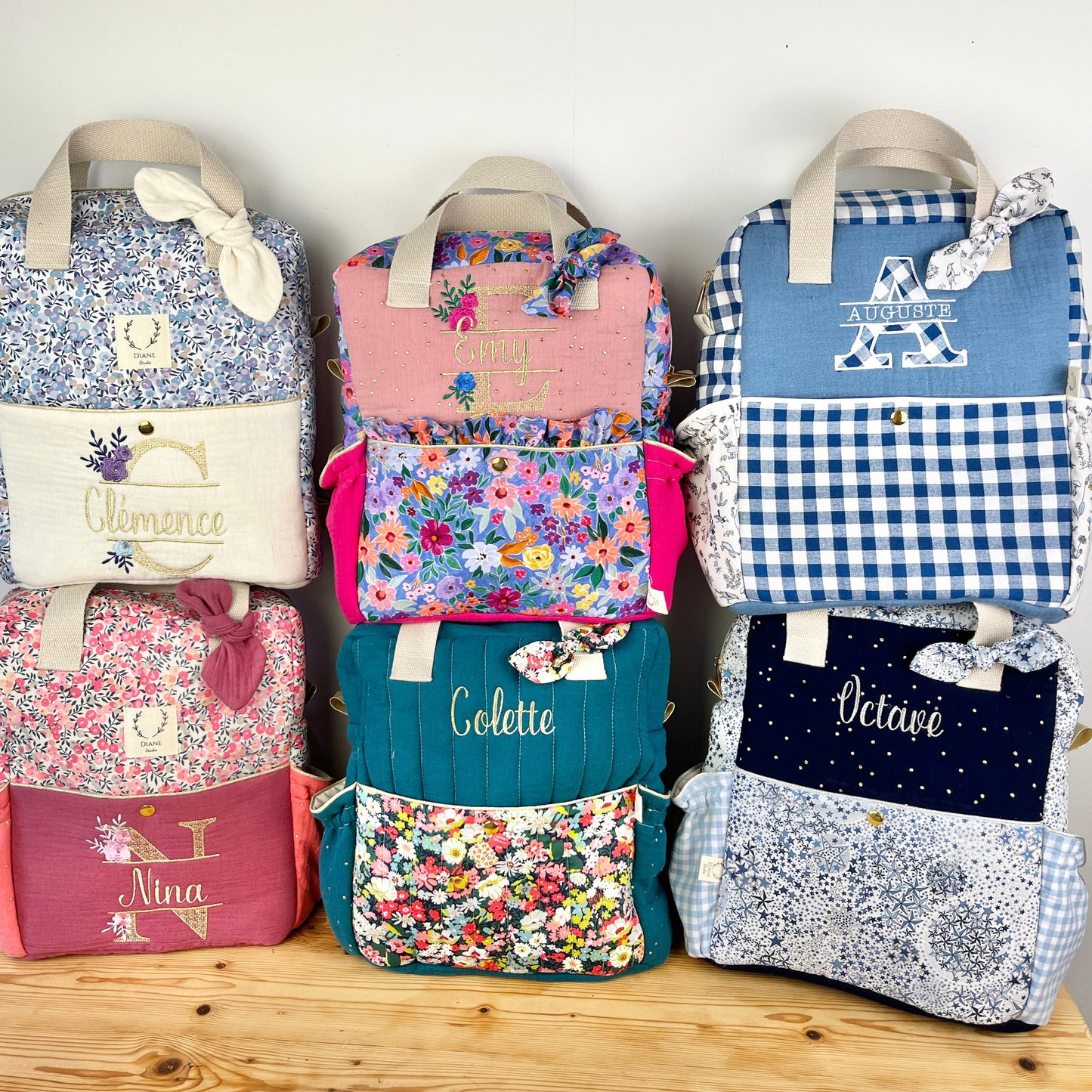 Le sac à dos enfant Ombeline 100% personnalisable