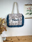 The small Margaret Annie tote bag in pink gingham