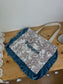 The small Margaret Annie tote bag in pink gingham