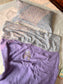 Ensemble sieste : couverture taille enfant et taie d'oreiller 100% personnalisable