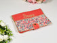 Chloé le protège carnet 100% Liberty Pois de senteur