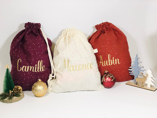 Le pochon de Noël 100% personnalisable