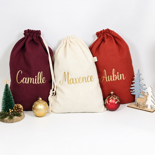 Le pochon de Noël personnalisable