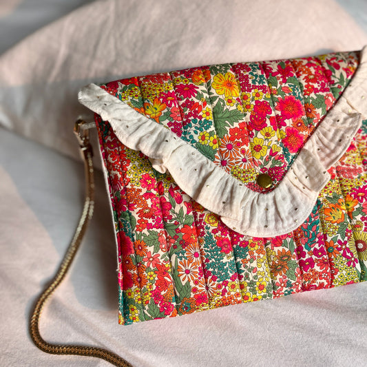 Sac pochette matelassée Liberty of London margaret annie B