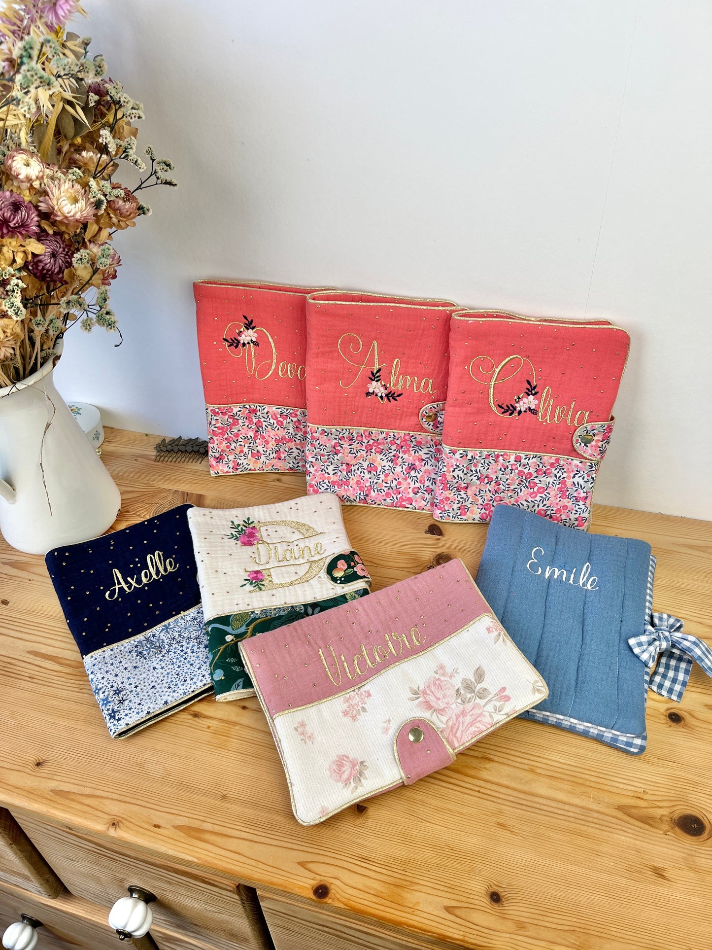 Mahé le protège carnet 100% personnalisable