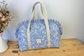 Ensemble Sac Chloé et trousse à volants - sur commande
