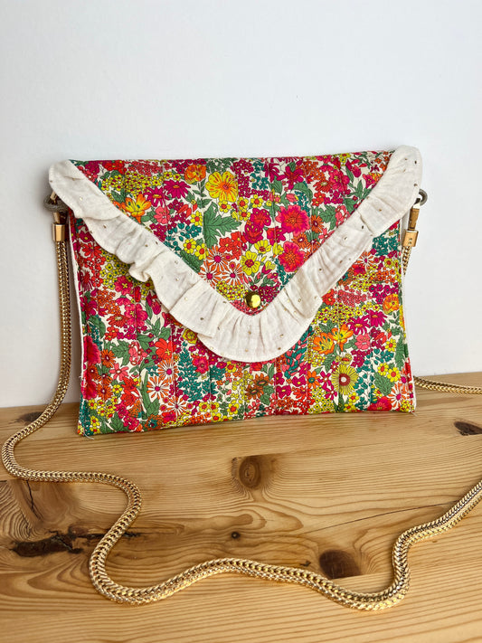 Sac pochette matelassée Liberty of London margaret annie B