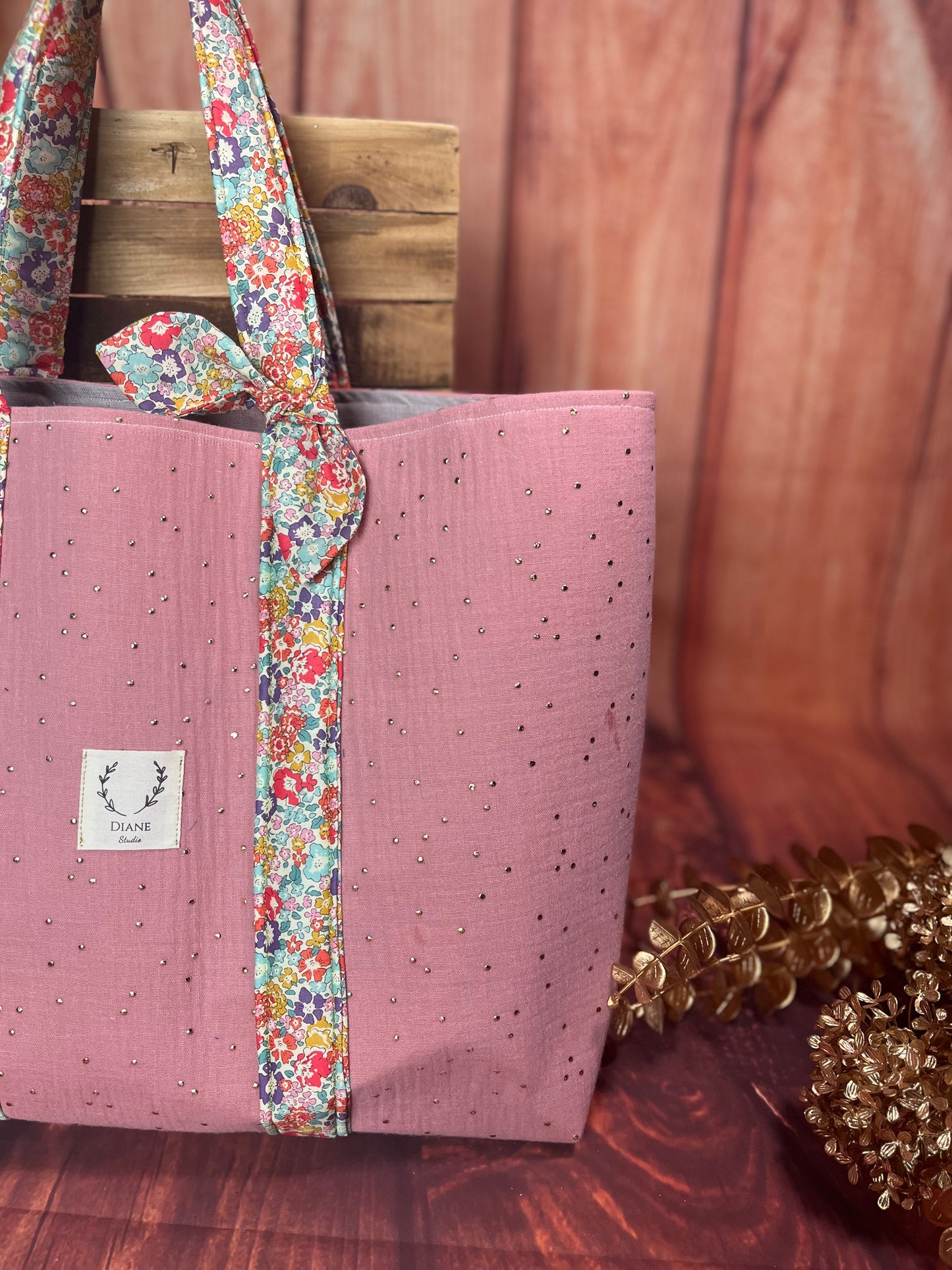 The large Adelaide Liberty handle tote bag