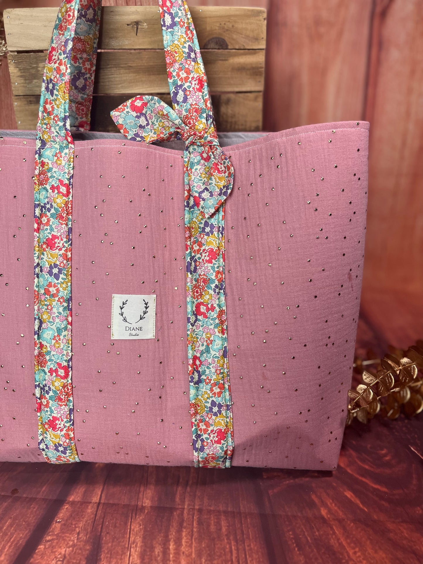 The large Adelaide Liberty handle tote bag