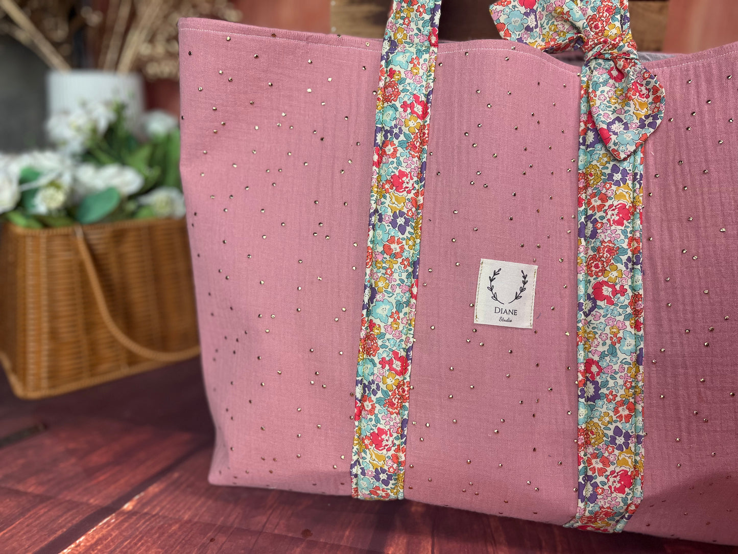 The large Adelaide Liberty handle tote bag