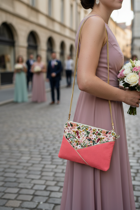 Le sac pochette Camille - sur commande