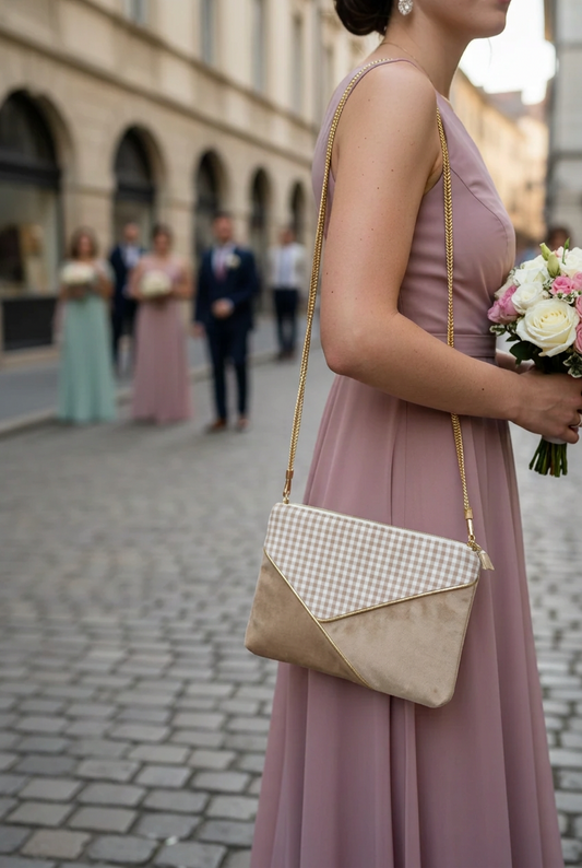 Le sac pochette Camille - sur commande