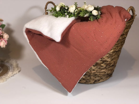 La couverture un tissu au choix