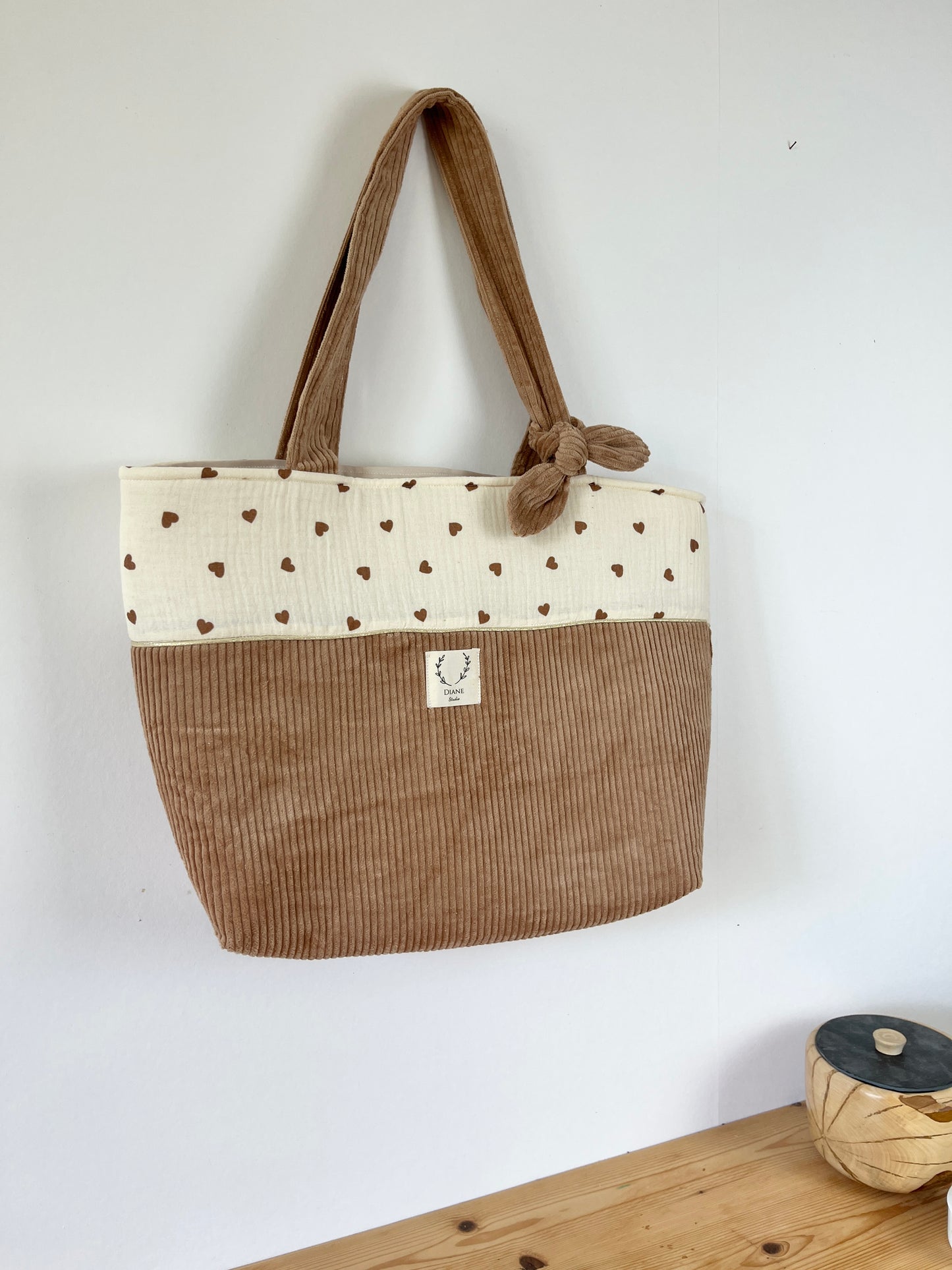 Le grand cabas Adélaïde 100% personnalisable