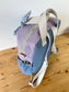 Le sac à dos enfant Ombeline double gaze indigot liberty wiltshire lilas