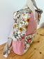 Le sac à dos enfant Ombeline  double gaze rose thé et vintage