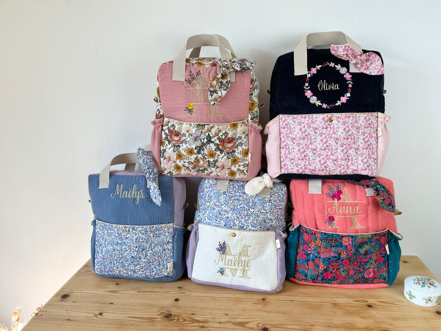 Le sac à dos enfant Ombeline 100% personnalisable