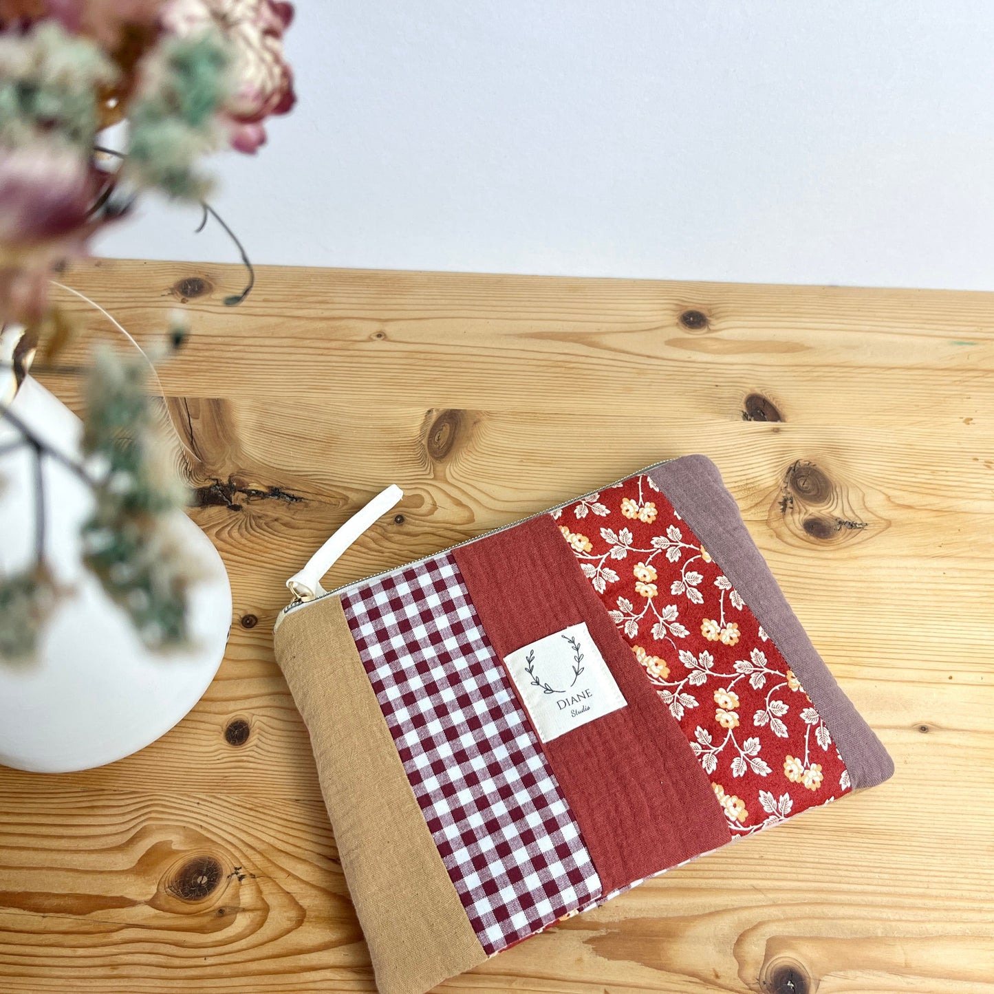 NOUVEAU ! La pochette patchwork automne