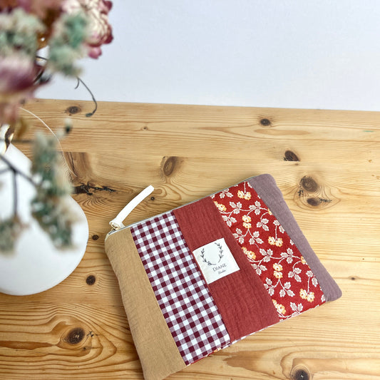 NOUVEAU ! La pochette patchwork automne