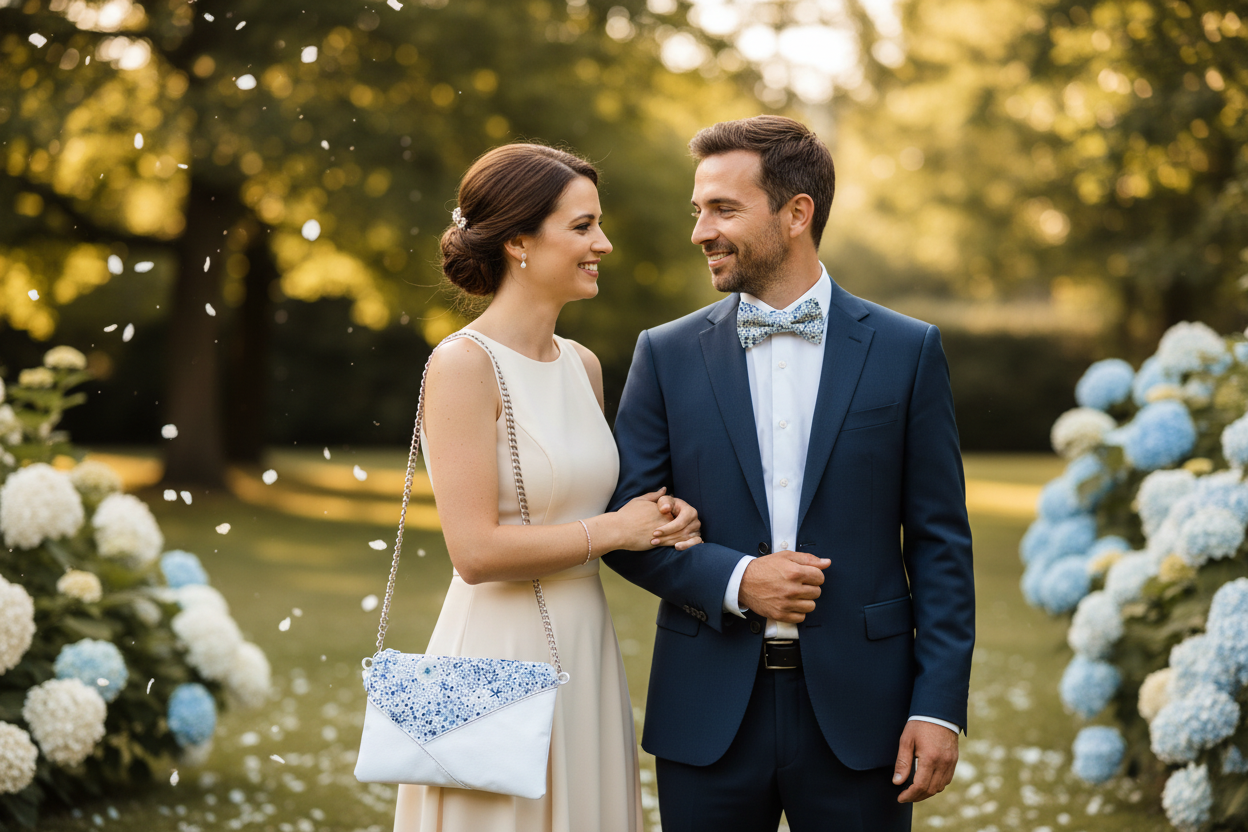 Le sac pochette Camille - sur commande