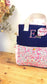 Sac à dos enfant personnalisé Ombeline Liberty Pois de senteur